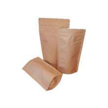 Standbodenbeutel  Kraftpapier-braun mit Ventil