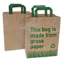 Papiertragetaschen und Graspapiertragetaschen