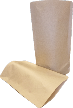 Standbodenbeutel Mono Papier 130x225mm 500ml
